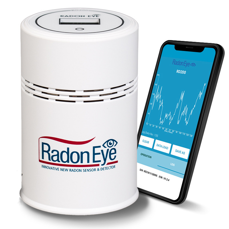 Fast and accurate: RadonEye RD200 active radon meter