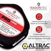 RadonTec | PRD Radon Exposimeter for your home (1-12 months)