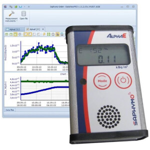Leasing | AlphaE - Professional radon measuring device