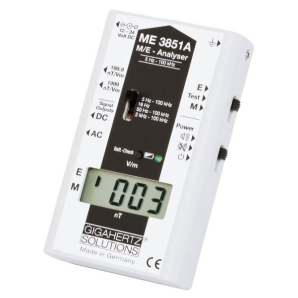 NF | ME3851A Niederfrequenz (5 Hz - 100 KHz) Elektrosmog Messgerät