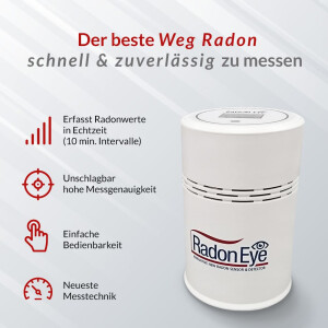 RadonTec | RadonEye RD200 Radon Gas Detector | BESTSELLER...
