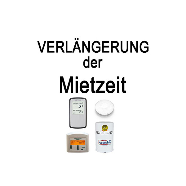 MietMich | Verlängerung Mietzeit - Messgerät