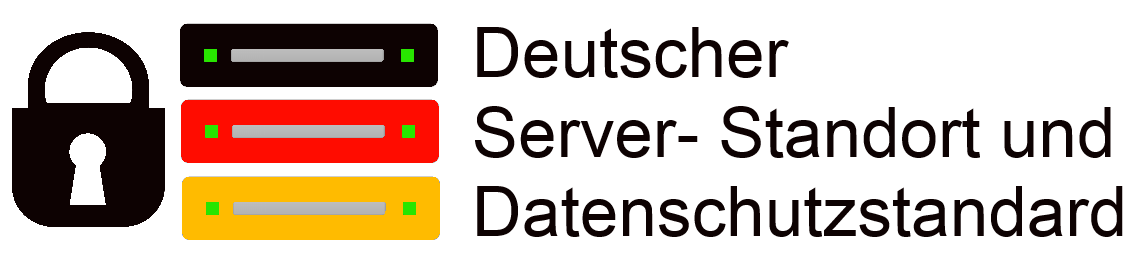Deutscher Serverstandort und Datenschutzstandard